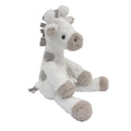 Girafe en peluche Minky Tachetée Grise 29 cm