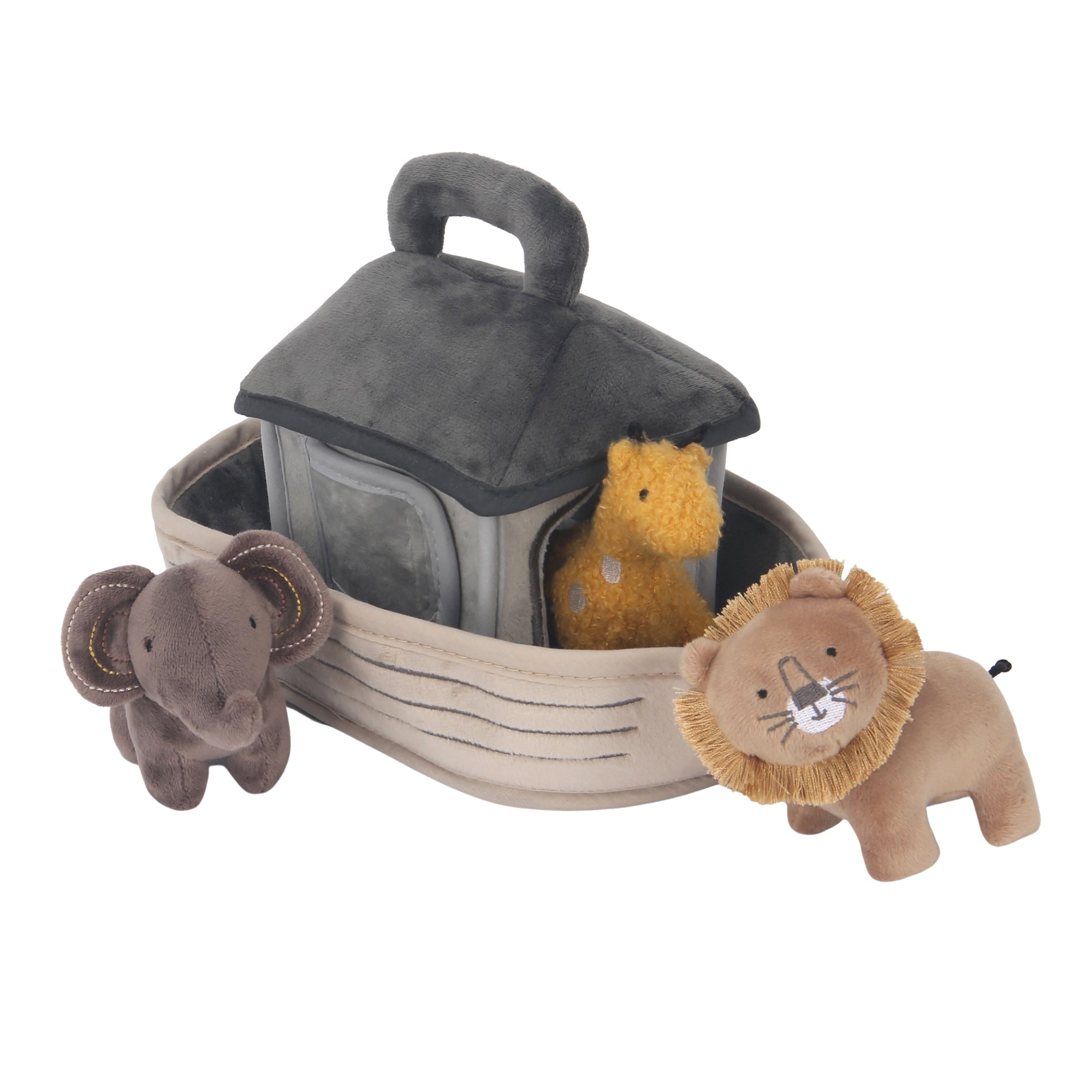 Jouet en peluche interactif l'arche de Noé avec animaux