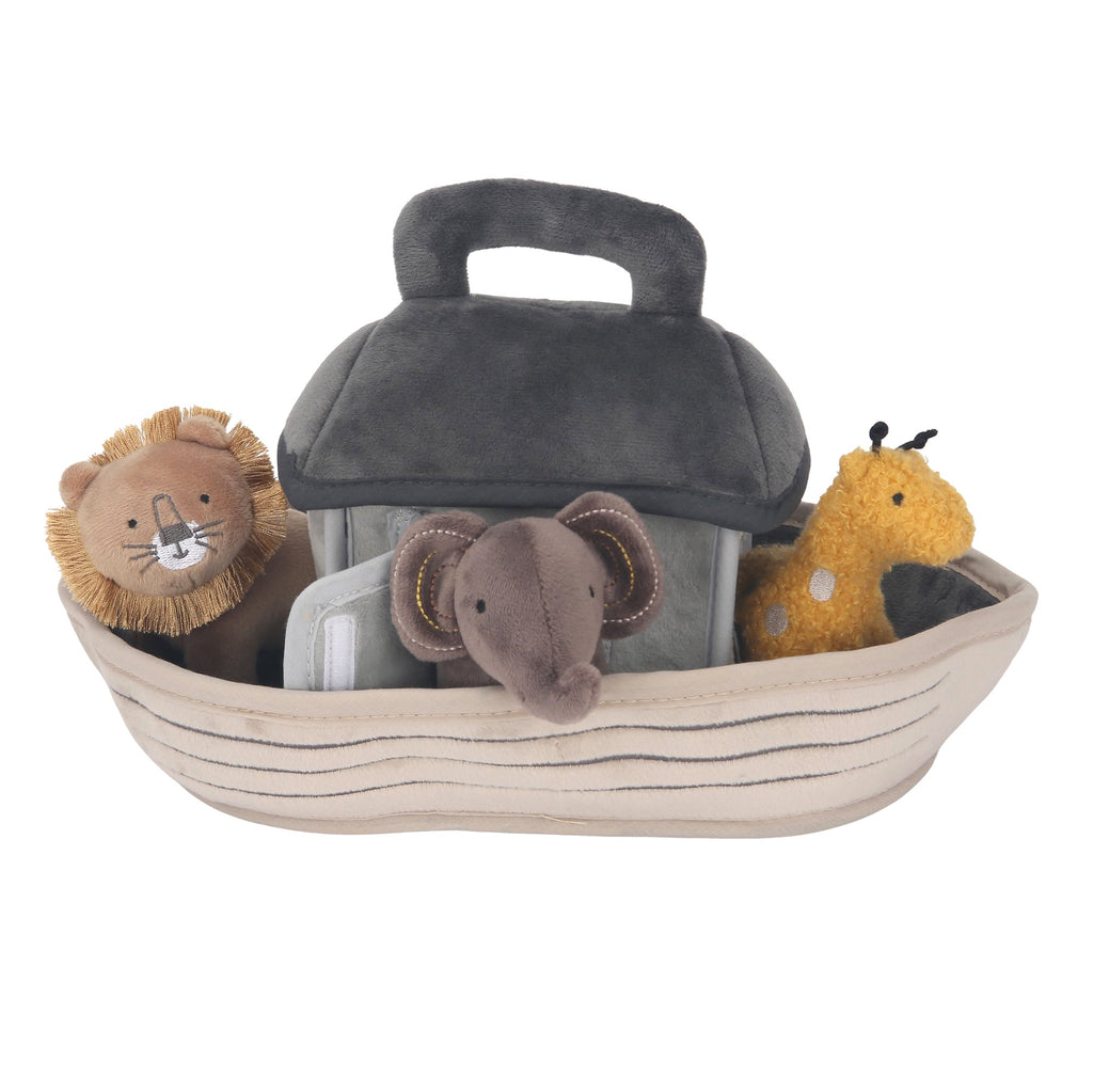 Jouet en peluche interactif l'arche de Noé avec animaux