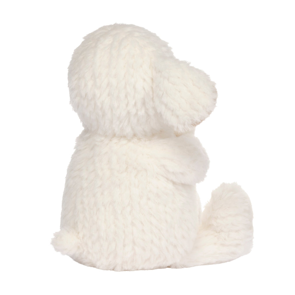 Peluche agneau blanche en position de prière