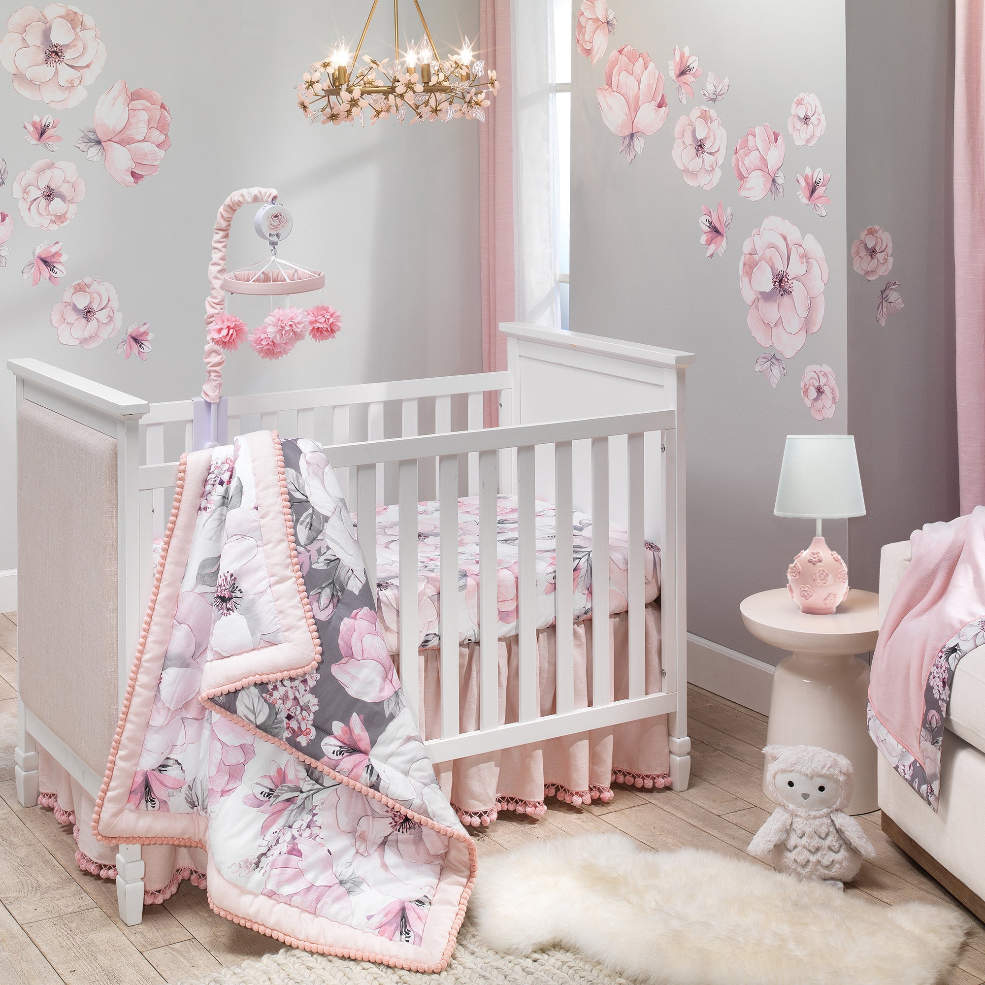 Peluche Lapin Minky Rose Pâle