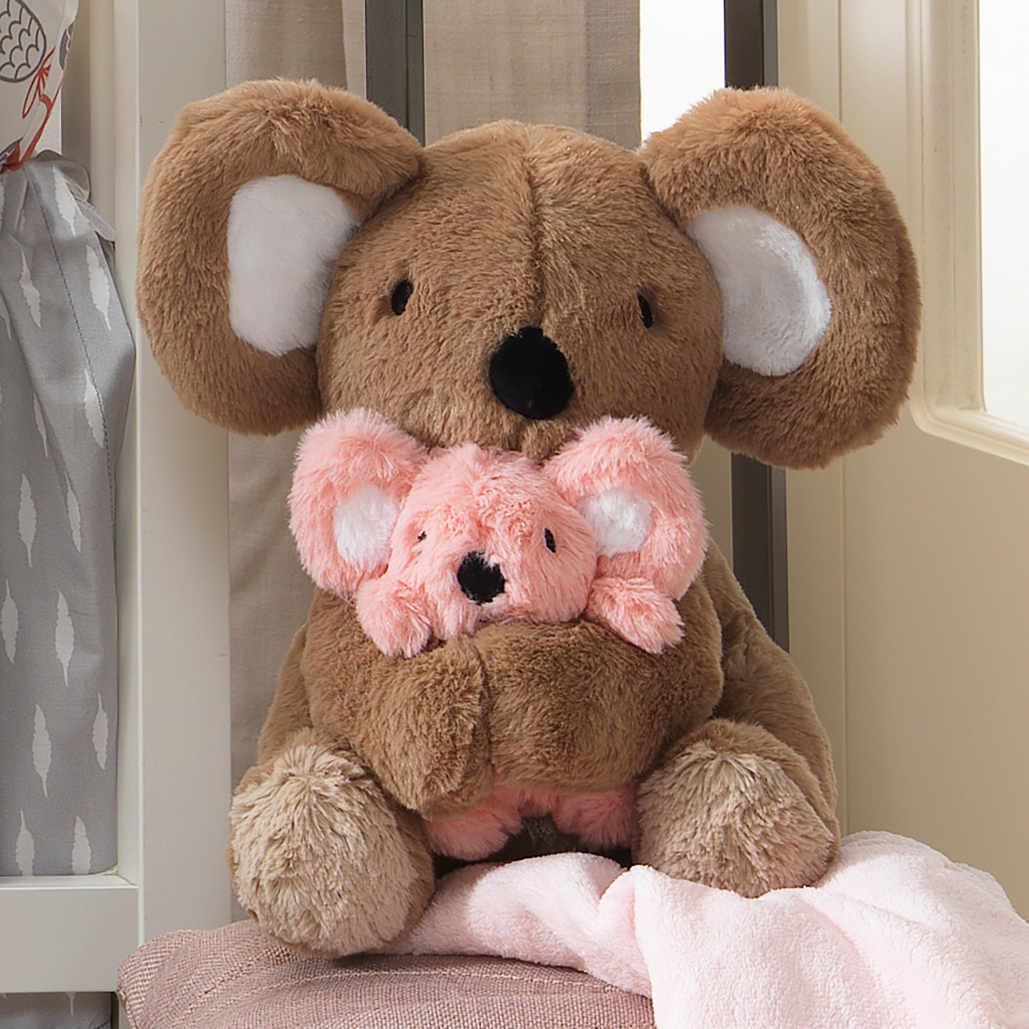Lot de peluches Koalas Maman et Bébé