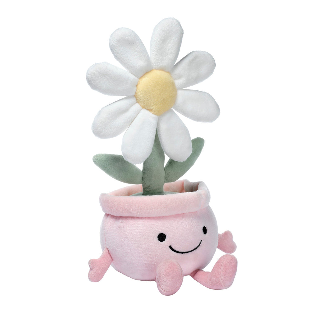 Peluche Pot de Fleur Souriant