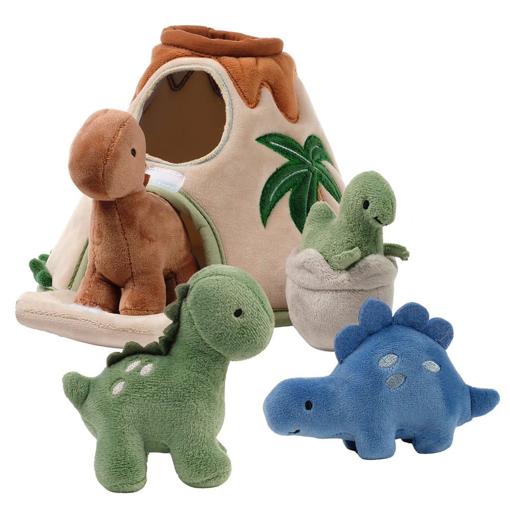 Ensemble de jeu en peluche Dino-Mite