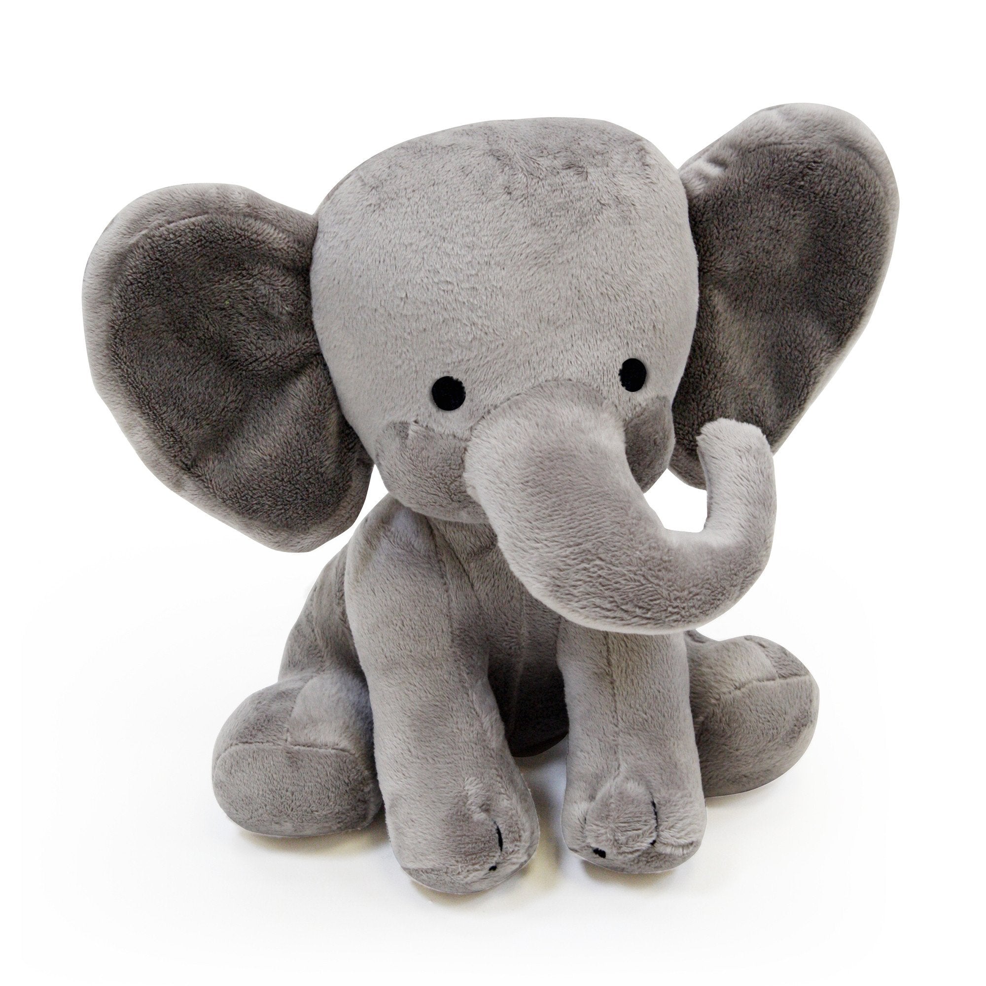 Peluche d'éléphant en velours