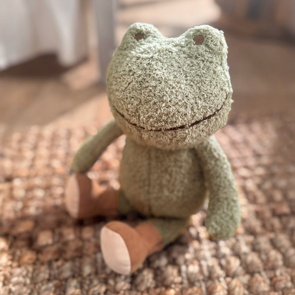 Grenouille en peluche grenouille