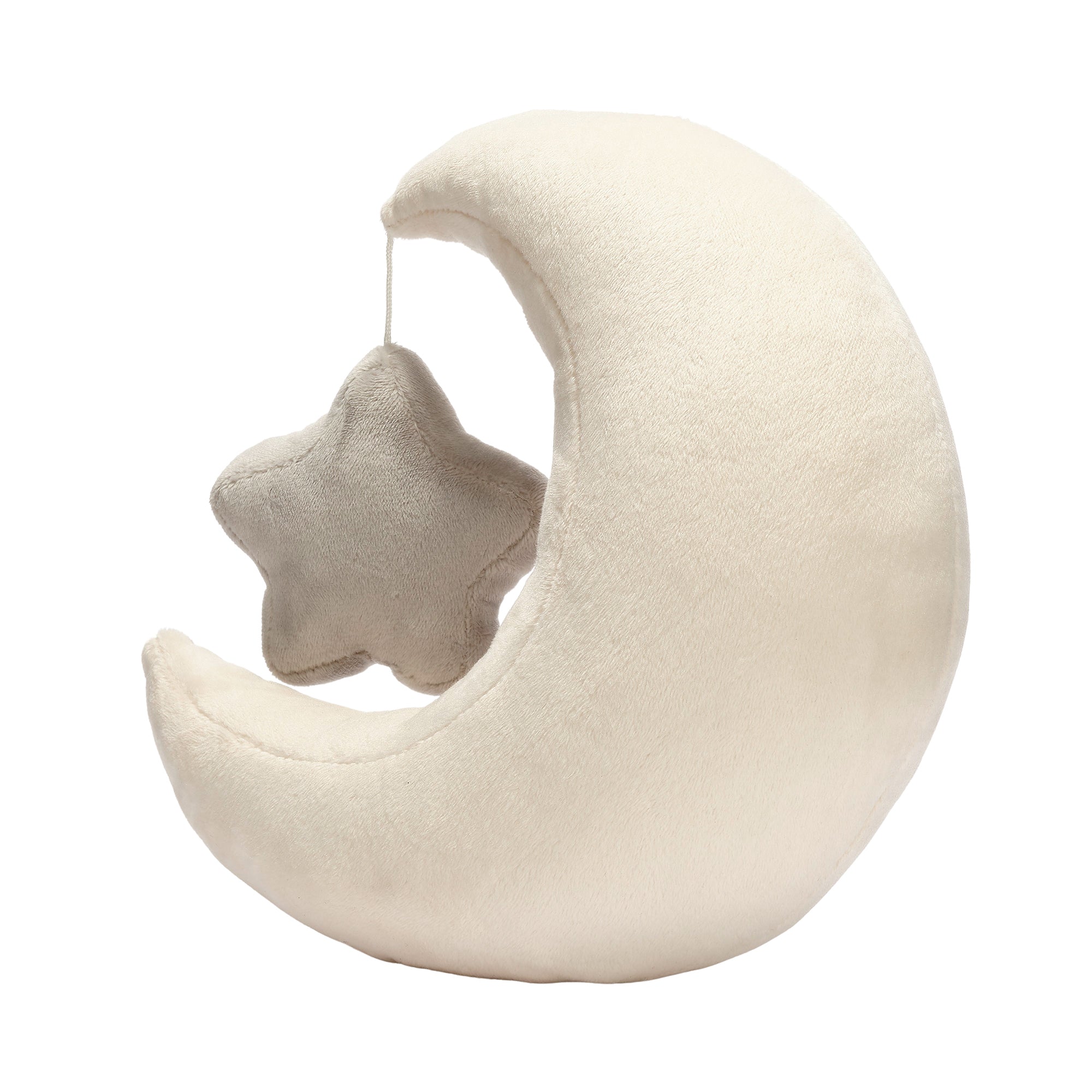 Peluche lune et étoile en velours