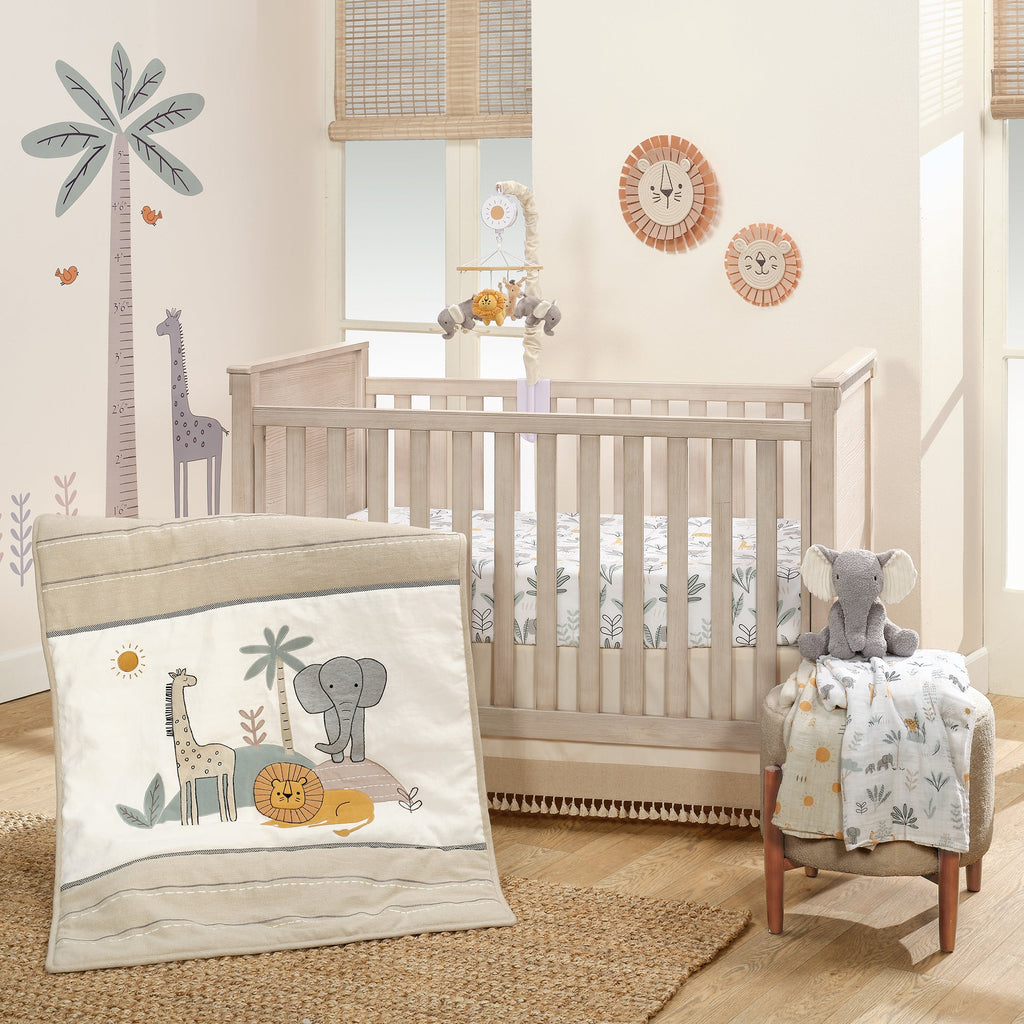 Peluche éléphant en bouclette grise