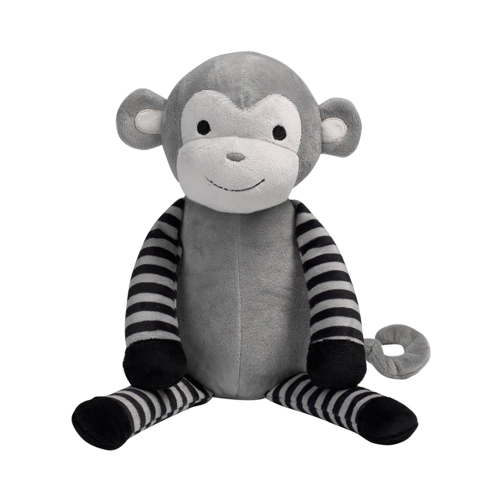 Peluche singe rayée