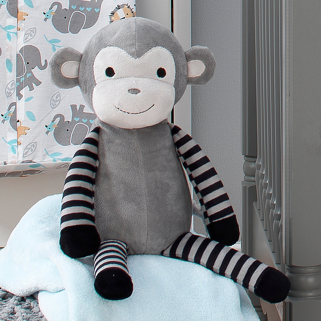 Peluche singe rayée