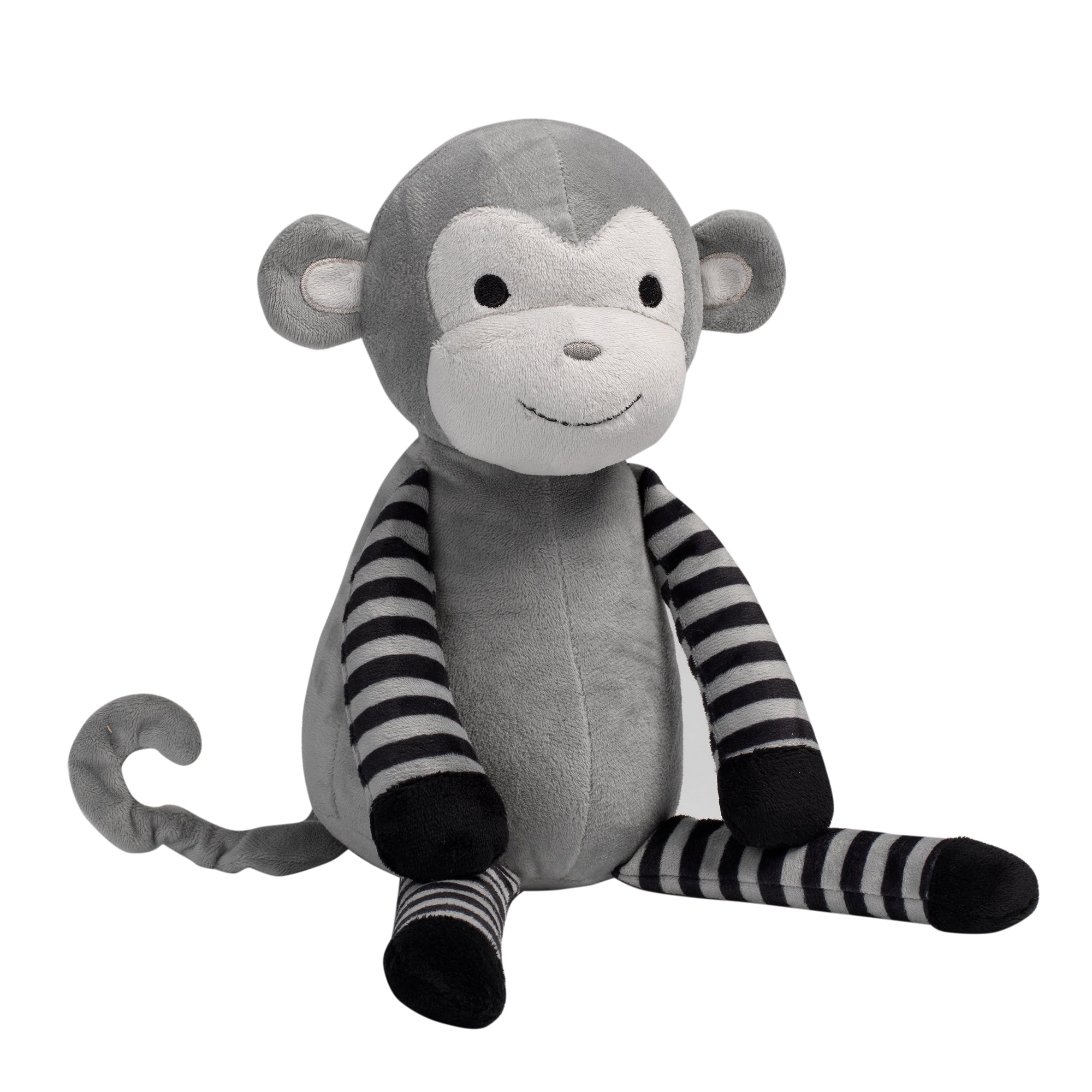 Peluche singe rayée