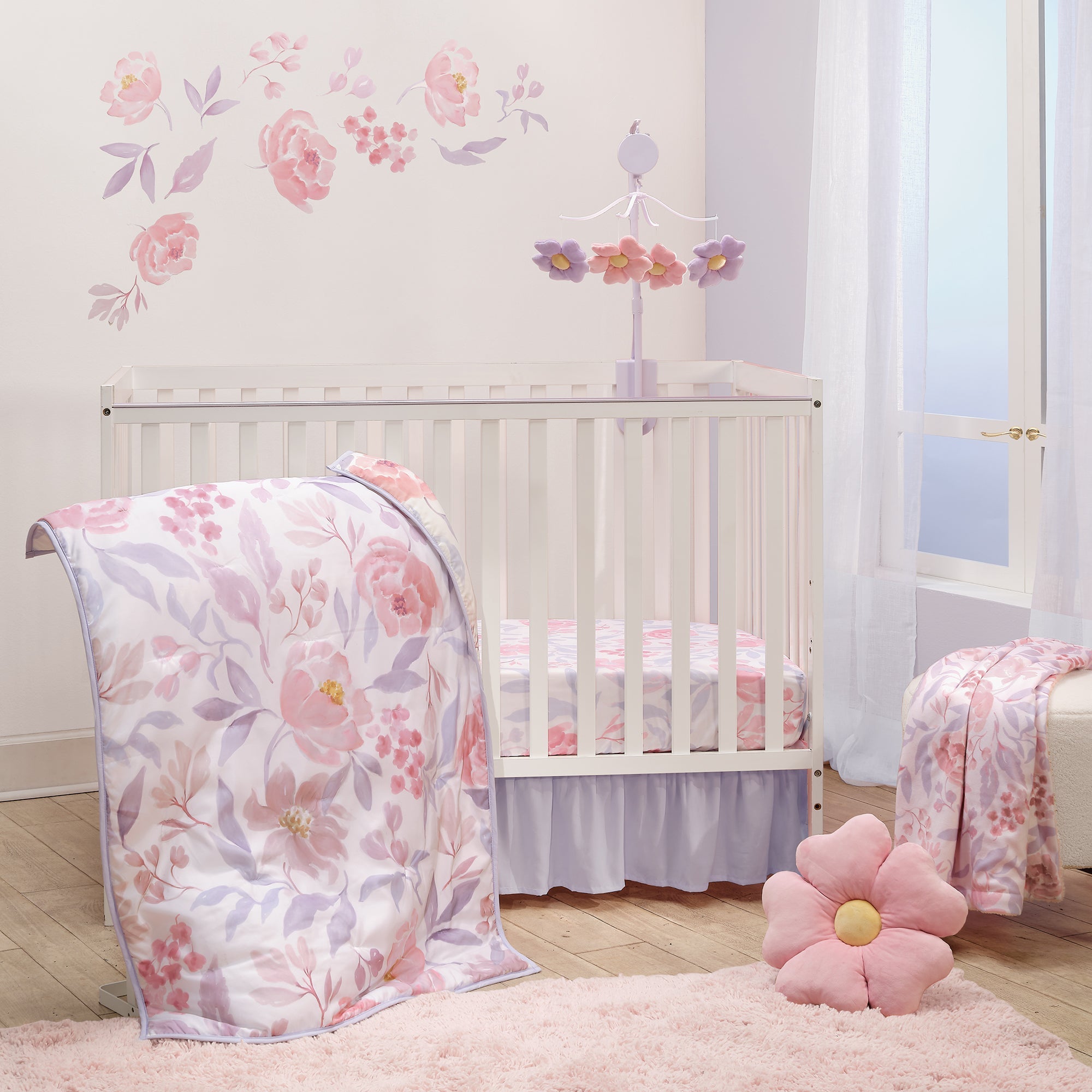 Fleur en peluche Lavande Florale
