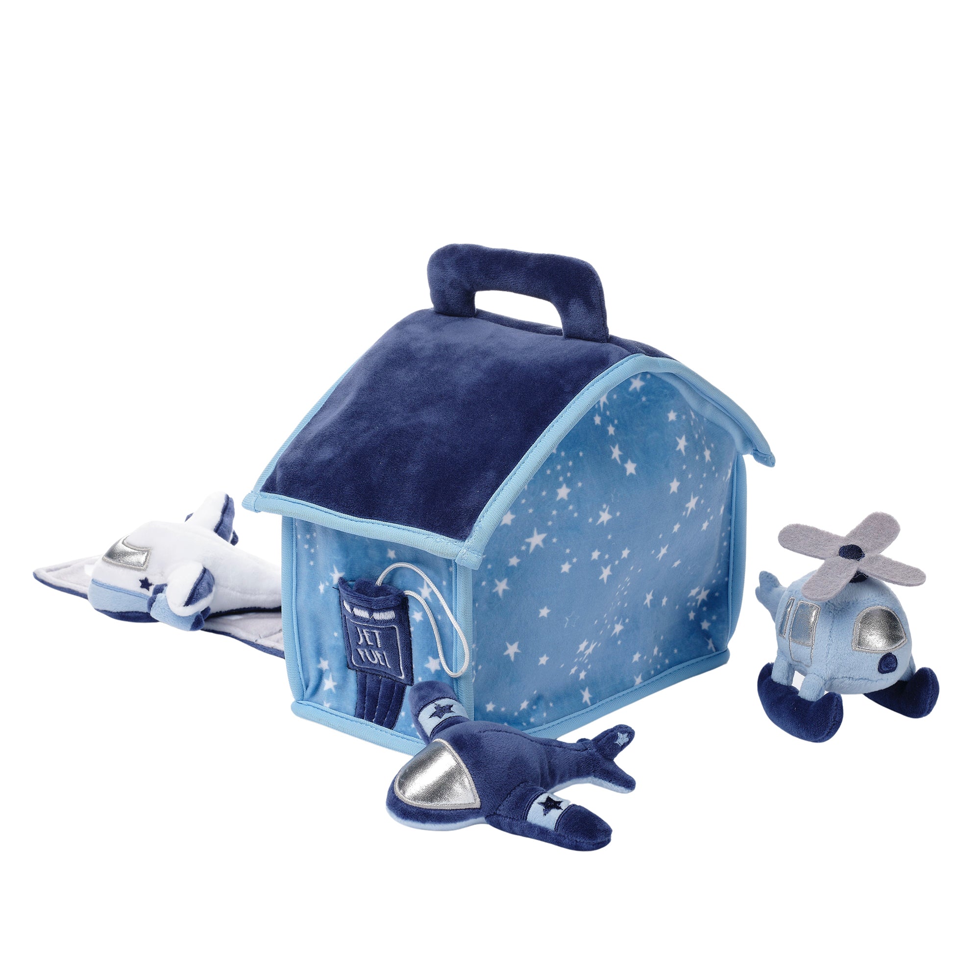 Peluche interactive aéroport