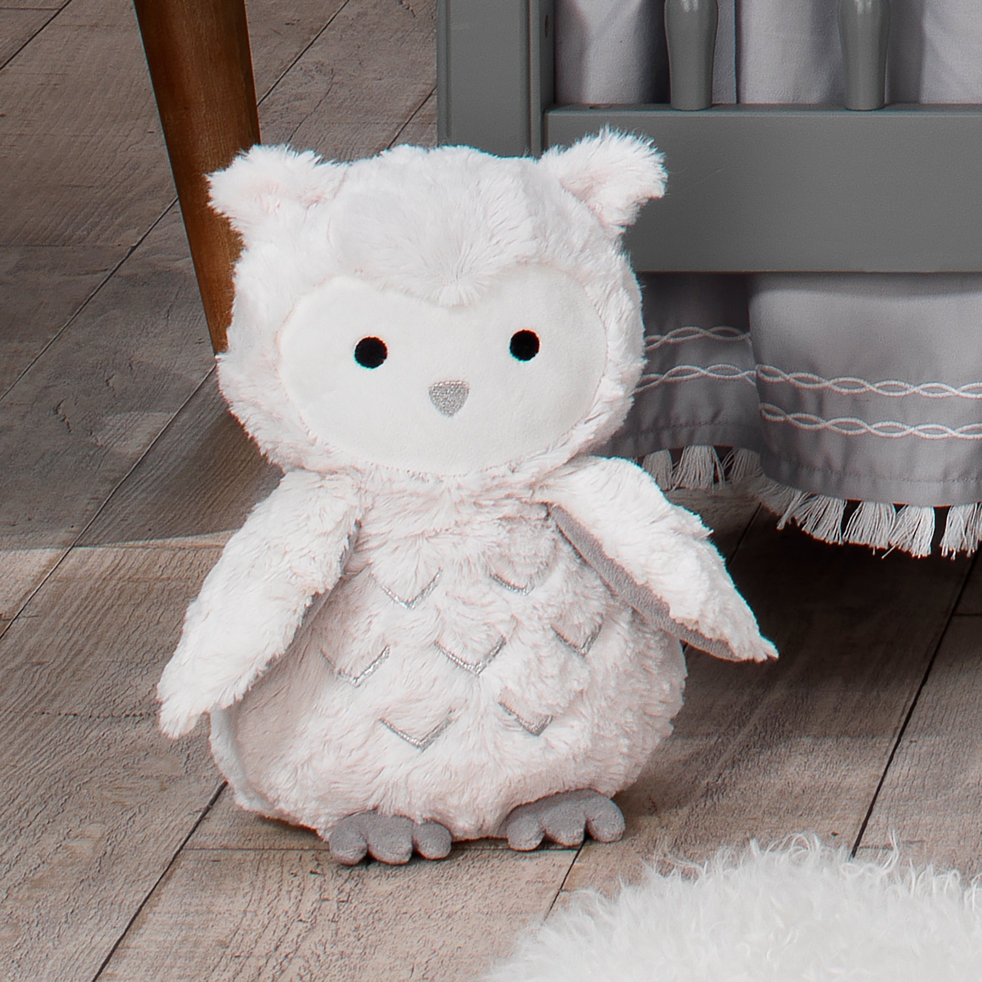 Hibou en peluche