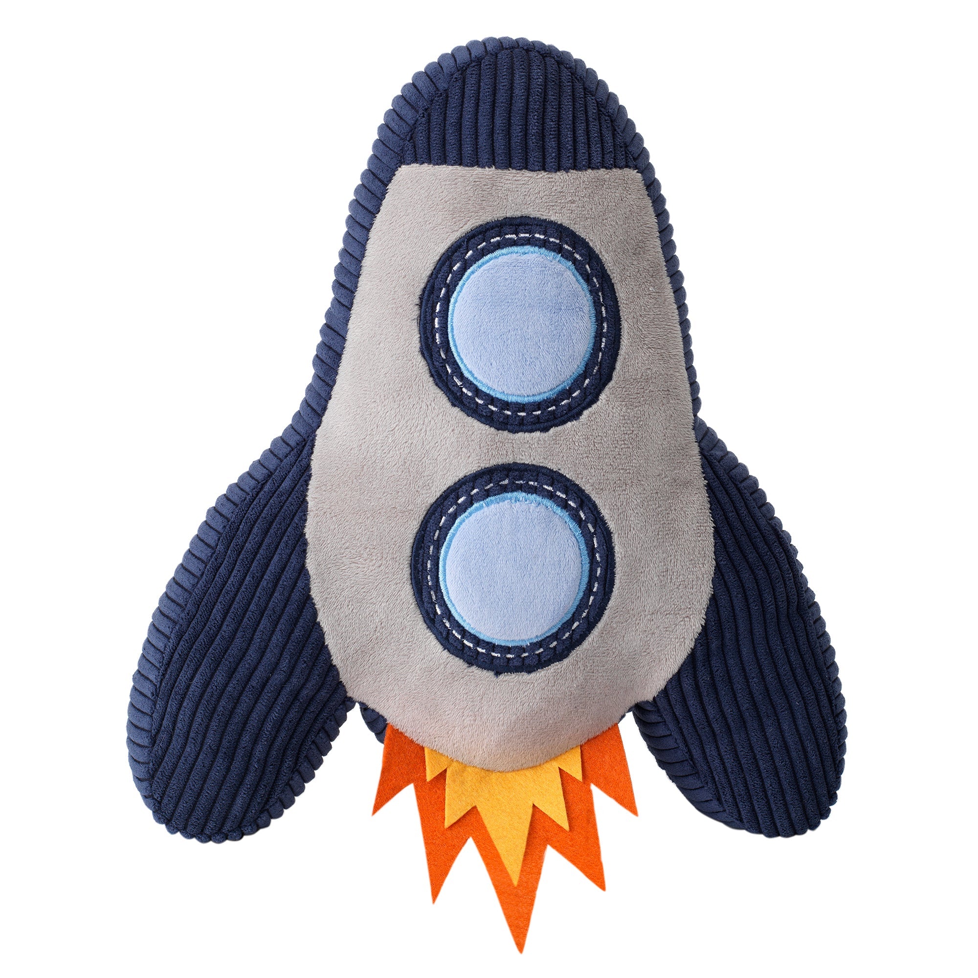 Peluche Fusée Coussin Marine