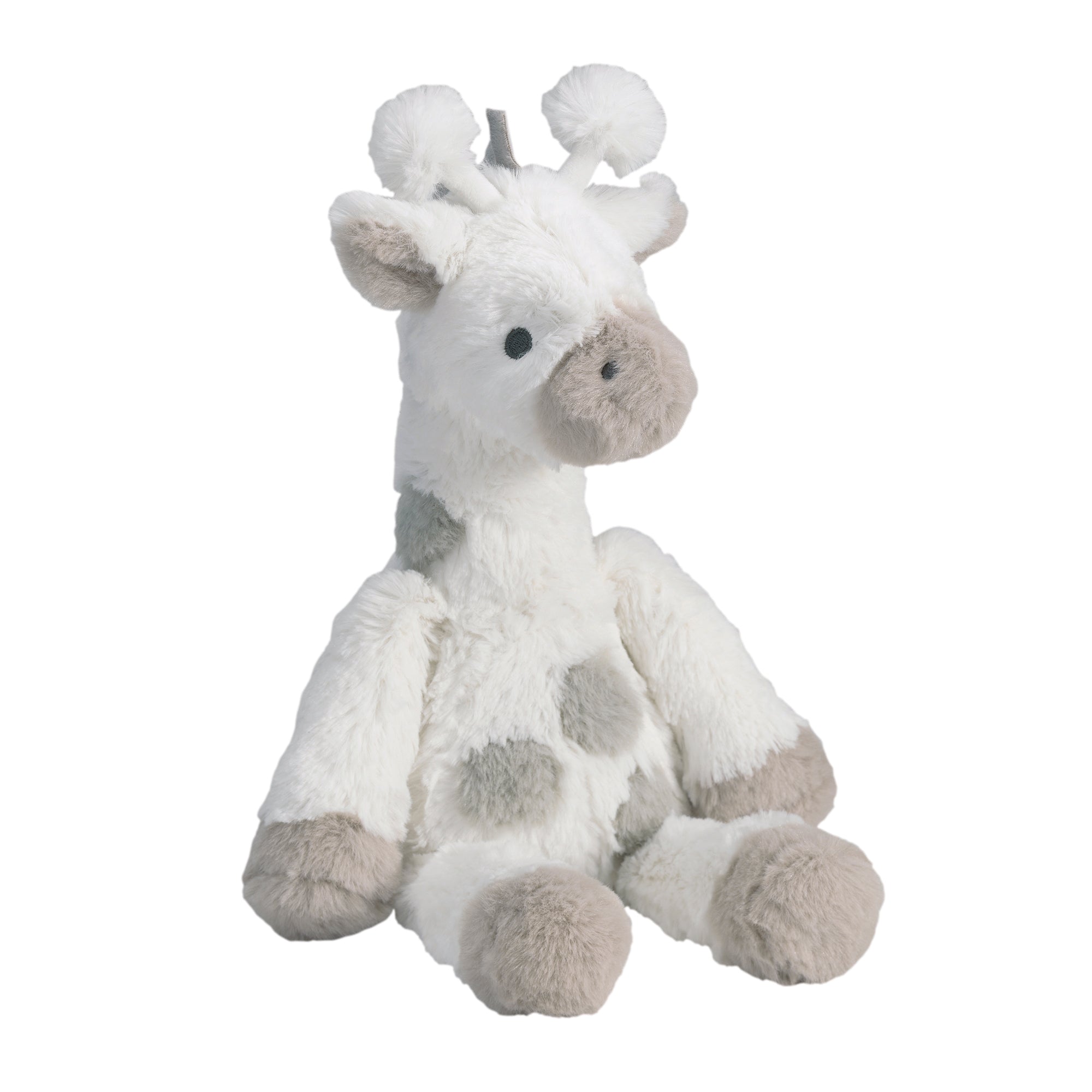 Girafe en peluche Minky Tachetée Grise 29 cm