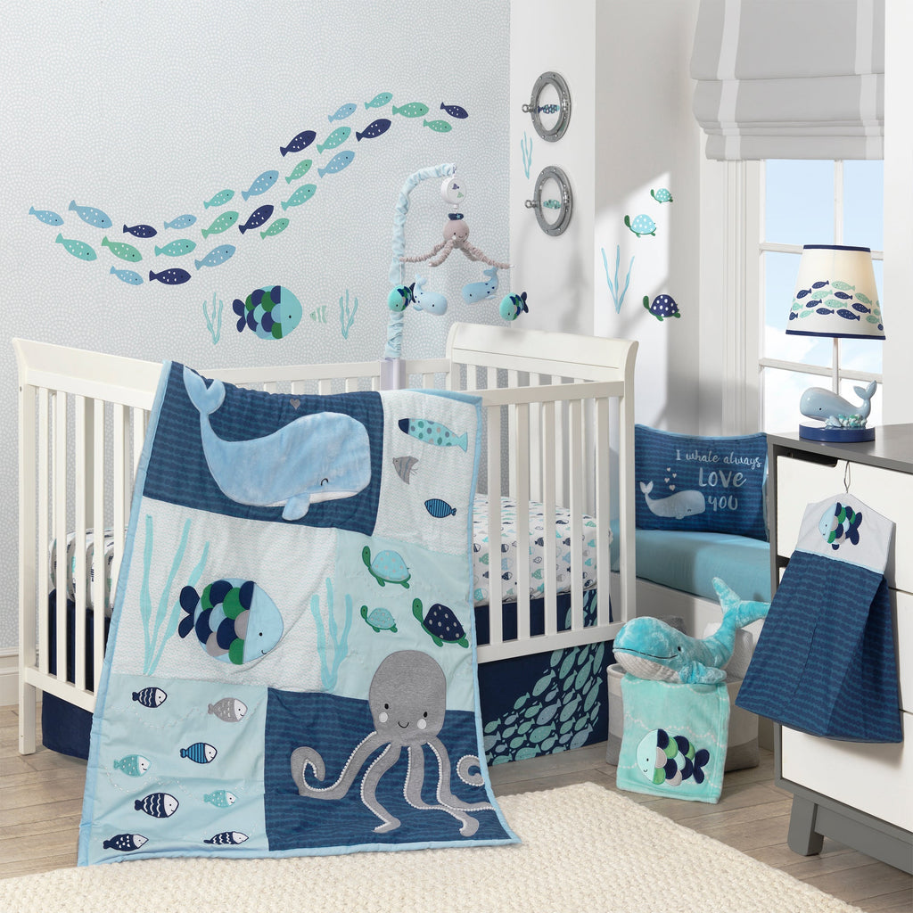 Peluche Baleine Bleu Clair
