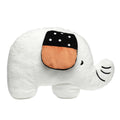 Peluche oreiller éléphant blanc
