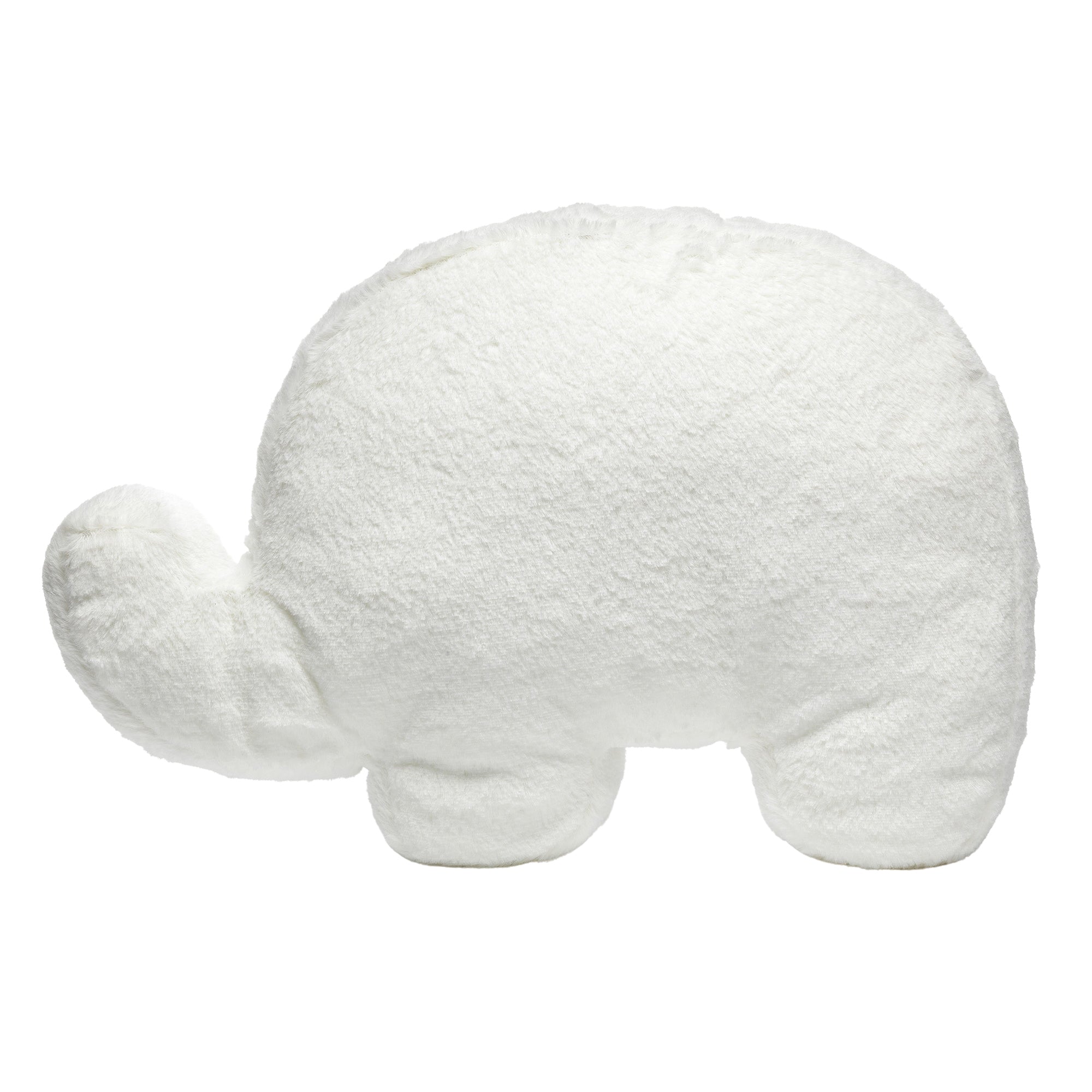 Peluche oreiller éléphant blanc