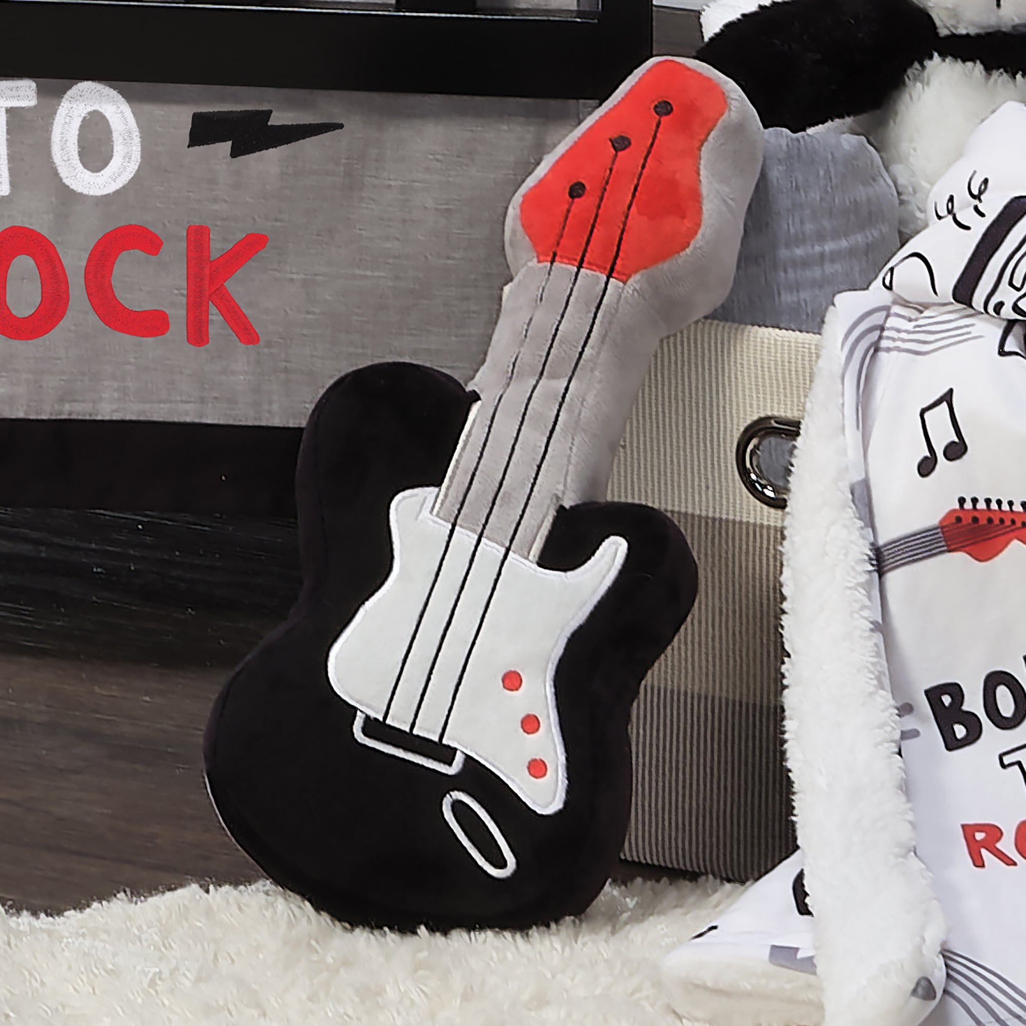 Guitare en peluche Rock Star