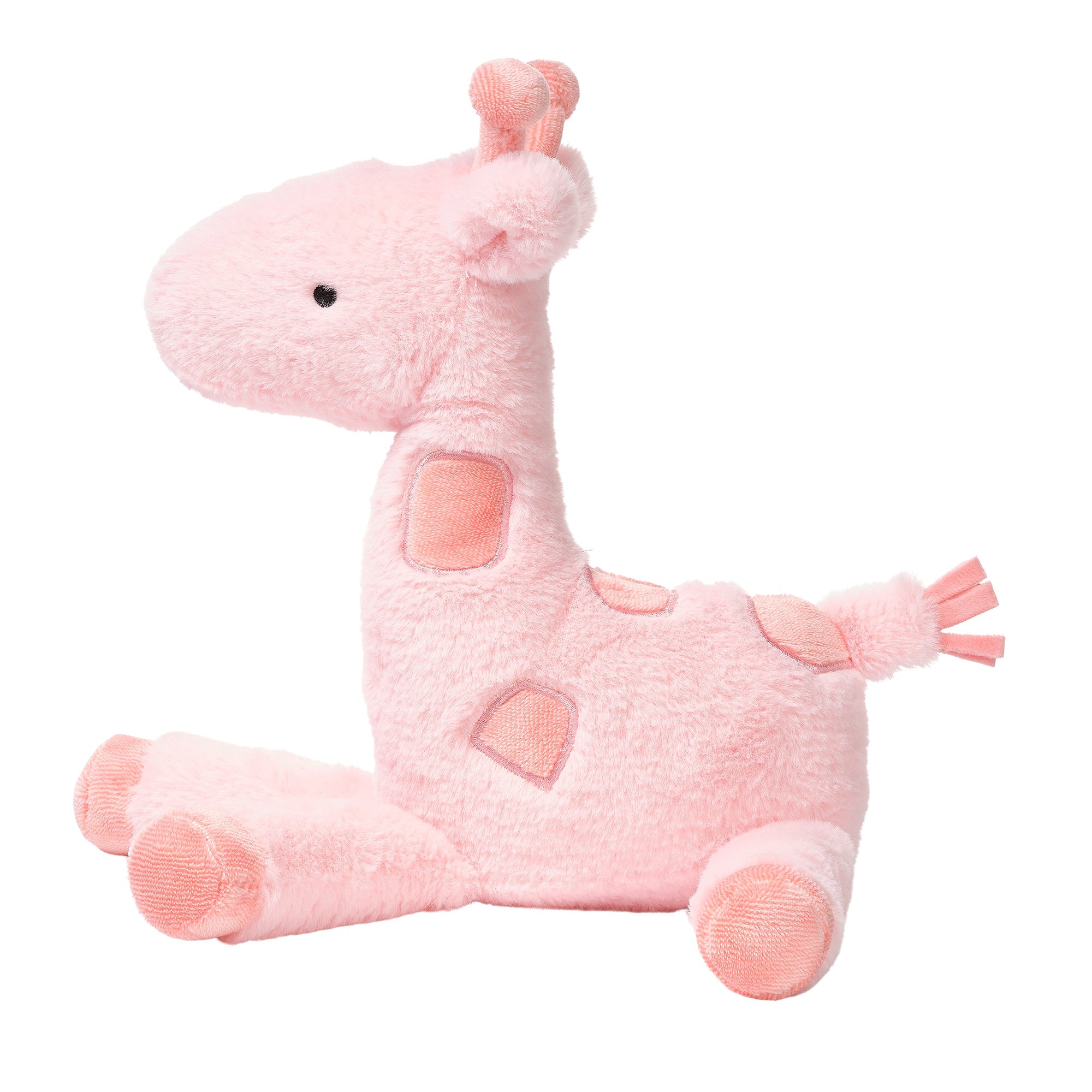 Peluche girafe rose