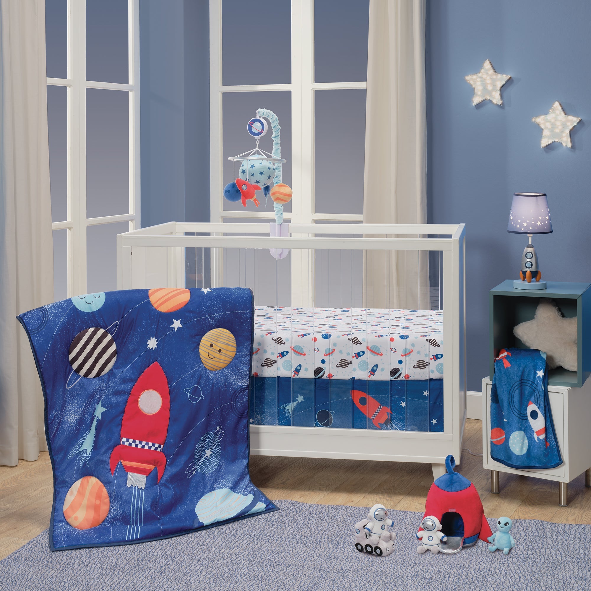 Ensemble de jeu en peluche Galaxie de l'espace