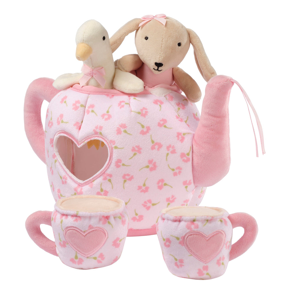 Service à thé interactif en peluche