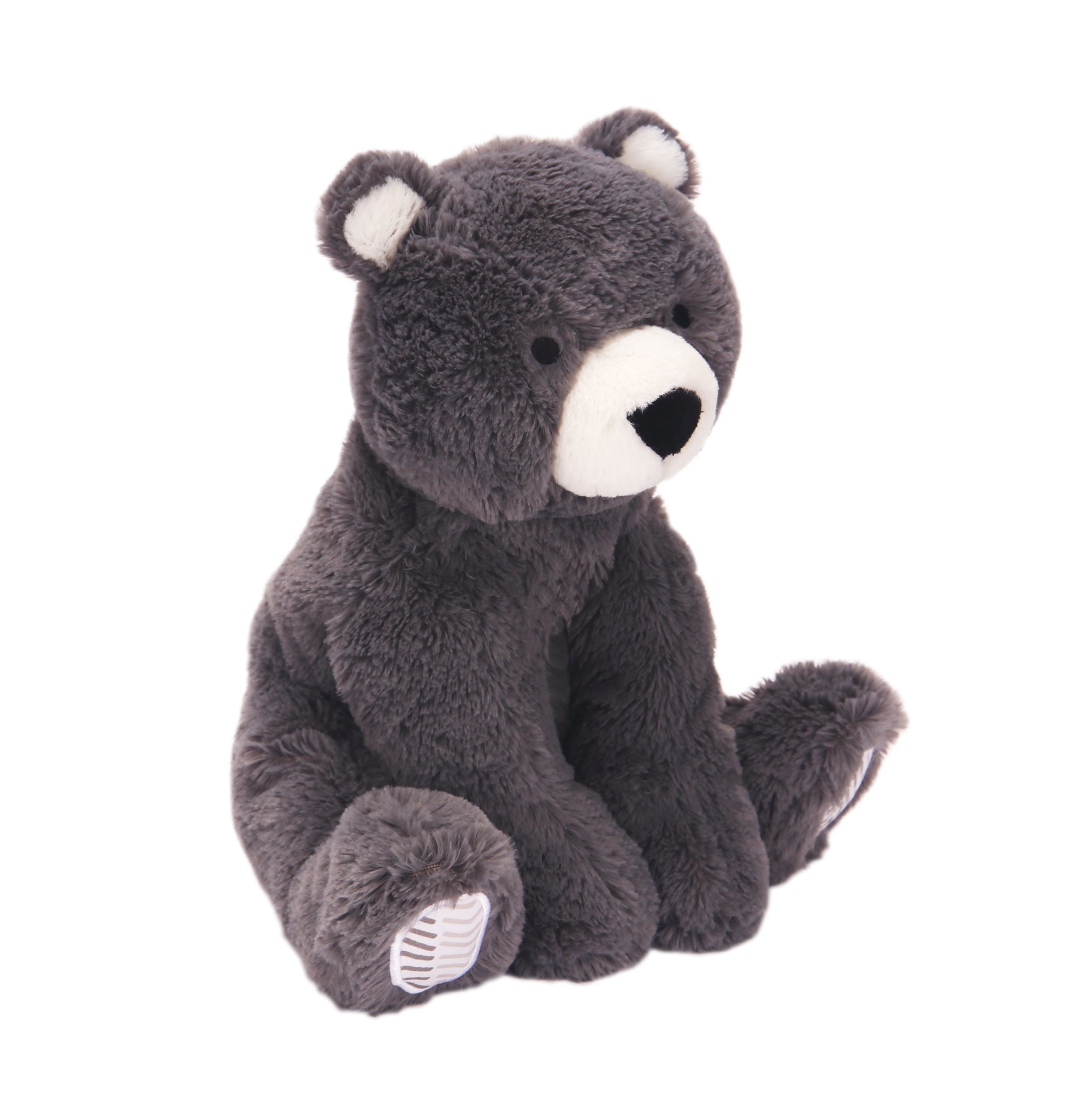 Peluche Ours Gris Anthracite